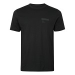 Härkila Logo brand t-shirt Anthracite/sea blue